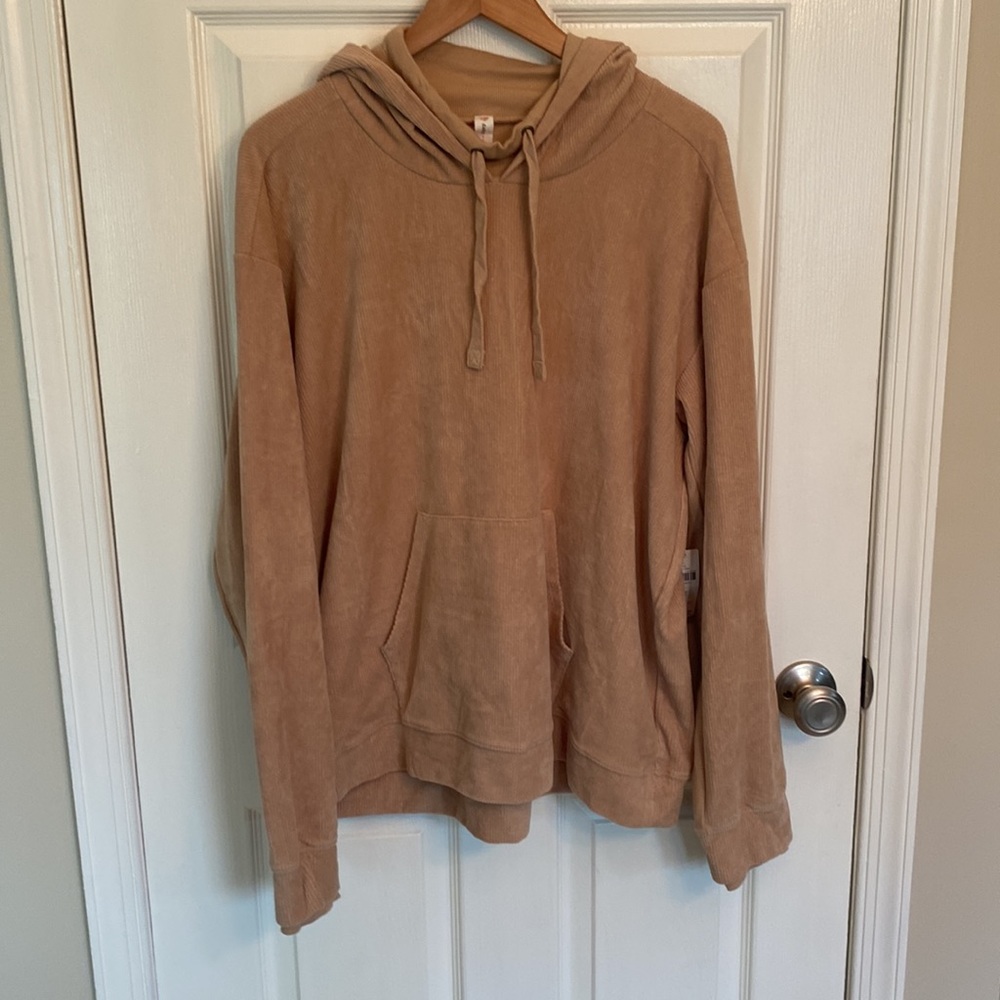 Anthropologie Daily Practice Textured Hoodie XL NWT XXL - Picture 2 of 12